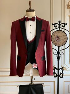 Costume de Mariage Turc pour Homme, Smoking Turc 3 Pièces, Costume de Marié, Costume pour Garçon d'Honneur - Product Image 5