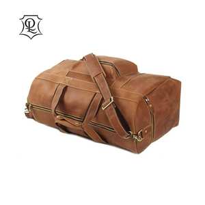 Sacs en cuir véritable pour homme, sacoche de voyage à la mode, style décontracté - Product Image 3