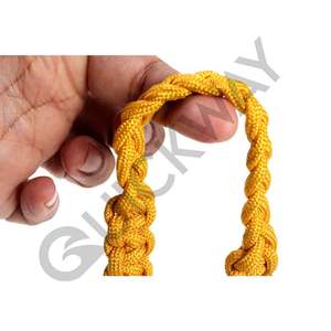 Cordón de hombro de artillería ceremonial de EE. UU., precio más bajo, venta de Color dorado personalizado, cantidad a granel, cordones de hombro - Product Image 4