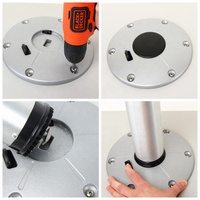 Pieds de table amovibles en alliage d'aluminium pour camping-car, salle à manger, bateau/caravane/camping-car, accessoire de pied de table en option, modèle Van IS