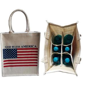 Sac en jute, pour le vin - Product Image 6