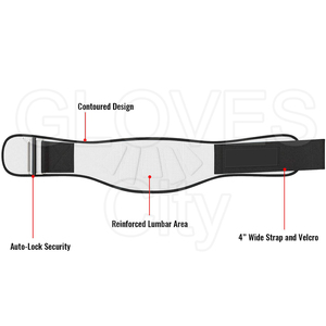 Vente en gros de ceintures en néoprène de qualité 6 \ "maille blanche aspect classique soutien arrière ceinture en néoprène qualité mousse rembourrée Fitness sécurité - Product Image 5