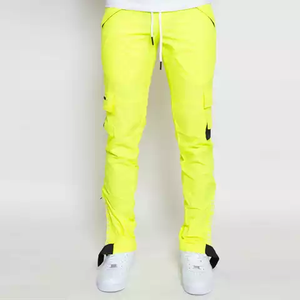 Nouvelle Arrivée 2026 – Pantalon Cargo Décontracté Léger Taille Mi-Haute avec Broderie et Cordon de Serrage pour Homme, Logo Personnalisé - Product Image 5