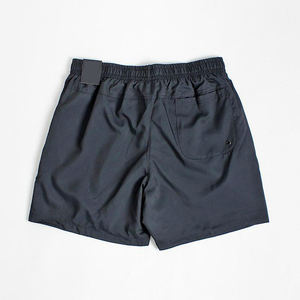 กางเกงขาสั้นสำหรับวิ่งกีฬาลำลองของผู้ชายสีดำล้วนสำหรับใส่ไปยิมฟิตเนสยิม - Product Image 4