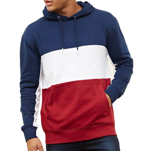 Sudadera con capucha de algodón grueso para hombre, ropa deportiva informal de manga larga y corte ajustado, Color sólido, para invierno, 400gsm - Product Image 3