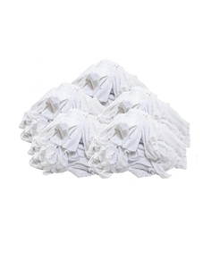 Trapos de limpieza de algodón, mezcla de blancos - Product Image 2