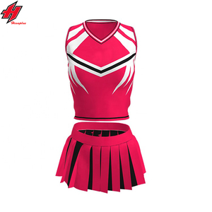 Custom Printed Girls <b>Cheerleading</b> Uniforms Sportswear Cheerleader Costume Wholesale Spandex Custom <b>Cheerleading</b> Suits - Product Image 3