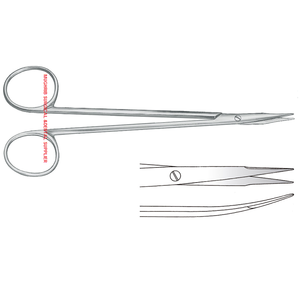 Tijeras Quirúrgicas Rectas REYNOLDS de Acero Inoxidable de Alta Calidad, 15 cm, Fabricante y Exportador de Instrumentos Quirúrgicos - Product Image 2