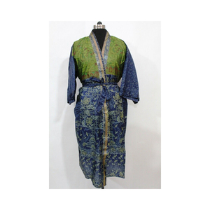 Vente chaude femmes robe de haute qualité imprimé caftan avec taille réglable vêtements d'été style bohème caftan à bas prix - Product Image 4