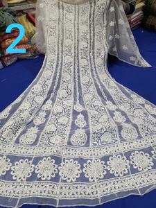 Vente en gros élégant Kurti 2021 | Nouveau Design Allover Chikankari avec broderie de fil lourd | Vêtements pour femmes de créateur à la mode - Product Image 3