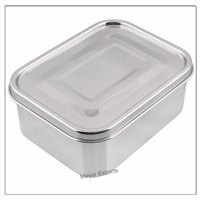 3 compartimenten Enkelvoudige laag Roestvrij staal Japanse stijl Bento Box Verwarmbaar Lekvrij Afneembaar Voedselveilig 1200ml Duurzaam Lunchbox