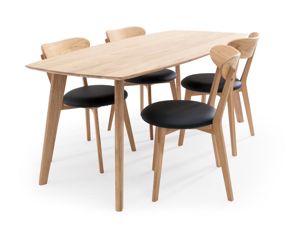 Современный дизайн, офисное здание, раздвижной обеденный набор в скандинавском стиле, дерево + фанера из Малайзии, твердая мебель для дома