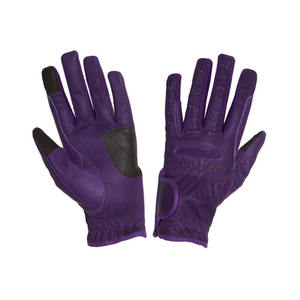 Gants d'équitation en cuir microfibre, respirants, personnalisés, écologiques, vente en gros, - Product Image 6