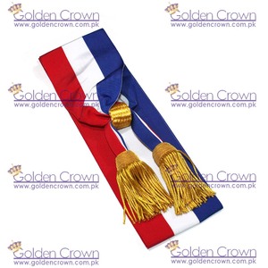 French Shoulder Sash Echarpe Classique Pour Maire | Echarpe Imprimee Conseil Municipal Des Jeunes - Product Image 2