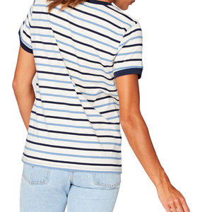 Collection d'été personnalisée, t-shirt ample et long 100% coton pour femmes, mode 2022 et nouveau style - Product Image 3