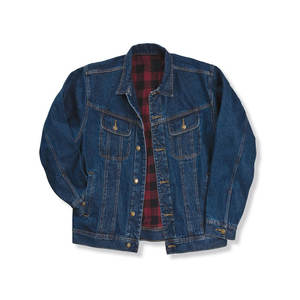 Vestes d'hiver en denim réversibles imperméables à capuche à col montant classique pour hommes nouvelle mode manteaux de moto d'extérieur motif de dessin animé - Product Image 1