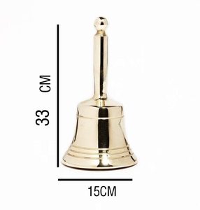 Premium quality Handmade Pure Brass Bell for <b>Home</b> decor <b>Temple</b> and Brass Pooja Bell - Product Image 3