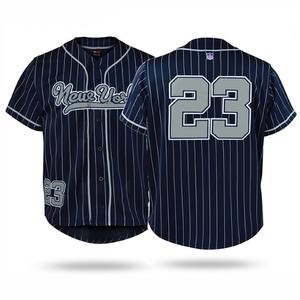 Uniforme de camiseta de béisbol personalizado 2023 para hombres y jóvenes, ropa deportiva de diseño de seis botones sublimada de alta calidad, opción de talla grande - Product Image 5
