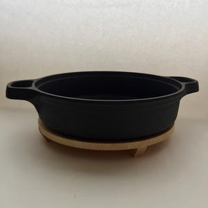 Olla Japonesa de Hierro Fundido Oigen para Sukiyaki y Sopa con Buena Distribución del Calor y Soporte - Product Image 6