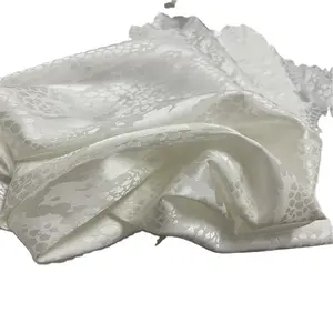 Stretch seda cetim brocado jacquard cobra design tecido, cetim seda, cetim seda vestido estilos, tecido de seda, tecido de seda pura