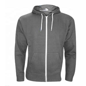 Sudadera con capucha de forro polar Ever Soft de poliéster/algodón de 300 g para hombre, con cremallera completa, informal, de invierno, con logotipo personalizado, al por mayor, de PIHA SPORTS - Product Image 5