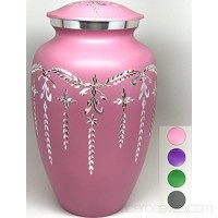 Urna de Metal para cenizas para adultos, color rosa y plateado, estilo americano/europeo - Product Image 6
