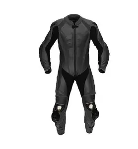 OEM Custom Men Motorbike suit Made of Genuine Leather Man Custom Motorcycle Suit Pure Leather
