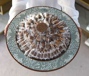 Plateau de service carré en bois de haute qualité, avec mère brillante de perle, meilleur choix pour Eid et Ramadan, livraison gratuite - Product Image 6