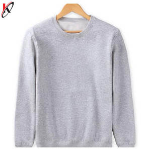 Sudadera de manga larga para hombre, jersey liso de cuello redondo, de alta calidad, venta al por mayor, nueva - Product Image 4