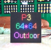 Panneau d'affichage vidéo extérieur 3x4 monté sur poteau P3 LED pour City Plaza & Shopping Mall 3mm IP65 3 ans de garantie
