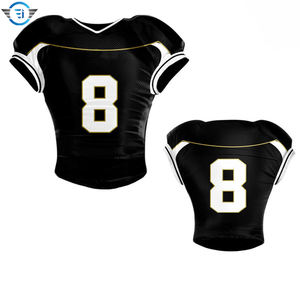 Maillot de football américain rétro personnalisé de haute qualité T-Shirt vintage surdimensionné pour hommes Impression par sublimation respirante unisexe - Product Image 6