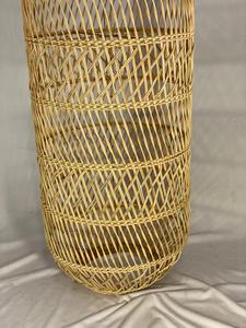 Lámpara colgante decorativa de ratán de bambú para techo, moderna lámpara colgante de madera E27, hecha a mano, vintage, para restaurante - Product Image 2