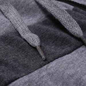 Sweat à capuche zippé unisexe personnalisé pour homme, coupe classique, 100 % polyester, teint uni, style hip-hop, vêtements de rue d'hiver - Product Image 4