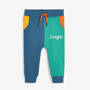 Chándal de moda con logotipo personalizado y cremallera completa para niños, ropa deportiva reconfortante con estilo novedoso para correr en primavera, ropa para niños al por mayor - Product Image 4
