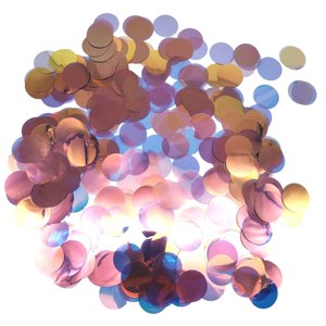 Confeti de Película Iridiscente Circular de 1 Pulgada para Fiestas Festivas de Navidad, Año Nuevo, Pascua y Graduación-CE-2P083 - Product Image 2