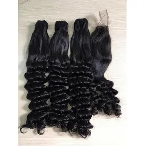 Mèches brésiliennes naturelles 100% vierges — ali queen, Loose Deep Wave, non traités, fabriqué au VietNam