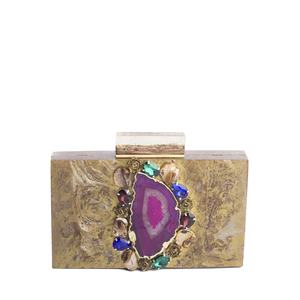 High Quality Stylish Resin Clutch <b>Bag</b> for Women and <b>Girls</b> Evening Clutch <b>Bag</b> at Cheap Price by LUXURY CRAFTS HOT SELLING in GULF - Product Image 1