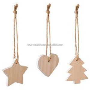 Décoration de Noël suspendue en métal blanc, écologique et durable, 100% faite à la main - Product Image 6