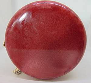 Hot Product Red Resin Acrylic Round Box <b>Clutch</b> & Purse - Product Image 3