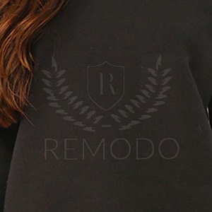 Sweat-shirt Fitness multicolore pour femmes, nouveauté, personnalisé, surdimensionné, coton imprimé, décontracté, manches irrégulières, hiver, 2021 - Product Image 6