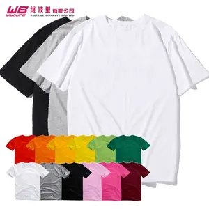 CustomメイドOversized White T-Shirt 100% 綿の服180グラムBasic Top Blank Crew Neck Tee Streetwear Short Sleeve Top Tees