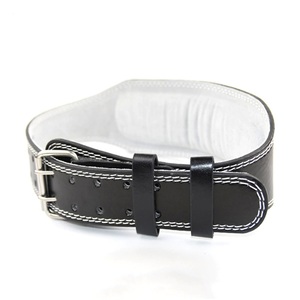 Adjustable Fitted Gym <b>Weight</b> Lifting Belt Heavy Duty Genuine Leather Bodybuilding Belts Standard International <b>Training</b> - Product Image 6