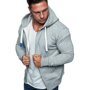 Los hombres marrón de los hombres de moda Casual Hip Hop impreso Sudadera con capucha para venta - Product Image 4