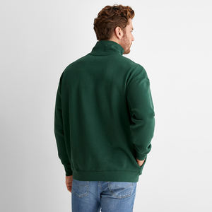 เสื้อวอร์มคอเต่าคอสูงสำหรับผู้ชาย,เสื้อสเวตเชิ้ตเสื้อสวมหัวแต่งโลโก้คอปล่อยไหล่ทรงหลวมสั่งทำ - Product Image 3