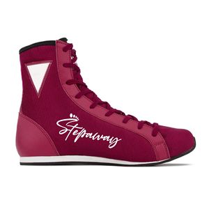 Zapatos de boxeo Soporte de tobillo alto Múltiples colores Botas de entrenamiento OEM personalizado Calzado de boxeo Proveedor al por mayor-MUESTRA GRATIS - Product Image 1