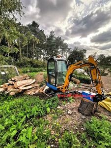 Séparateur de bois à vis hydraulique monté, sur pelle avant et arrière - Product Image 3