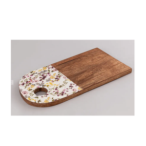 Planche à découper en bois d'acacia avec émail, planches à découper en bois pour cuisine, pratique et offre spéciale, meilleure vente - Product Image 5