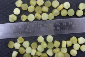 หินโอปอลสีเหลืองธรรมชาติขนาด10-12มม. 25ชิ้นเครื่องประดับทำด้วยมือทำเหมืองอัญมณีหลวมสำหรับขุดแร่ - Product Image 5