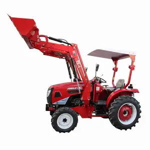 China Agricultural Machinery Jinma 254 454 4X4 Mini Front End Loader รถแทรกเตอร์ฟาร์ม EEC สำหรับขายในยุโรป