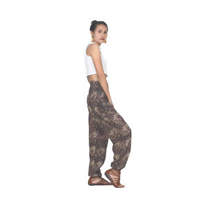 Napat Clothing Paisley Mistery 16 Men/Women's harem pants in Black Gold PP0004 020016 10 ready to ship - Product Image 2